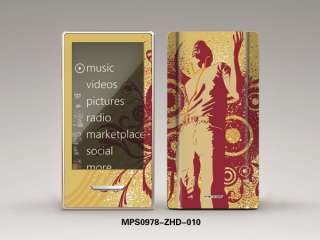 Nice Feather Protective Decal Sticker Skin Cover For ZUNE HD 32GB 16GB 
