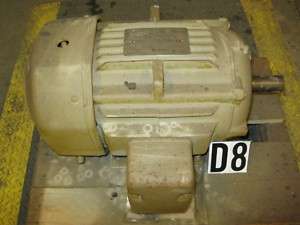 GE General Electric 7.5hp motor 5KS213SSP208D8 1765 RPM  
