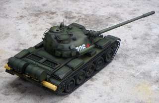 Plastic model kit of the soviet medium tank T 55A in 116 scale. RC 