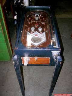 RARE 1934 Daval Manufacturing Chicago American Beauty Pinball Machine 