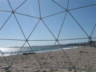 GREENHOUSE GEODESIC DOME FRAME 30 FT. 4V Frequency   LOOK  