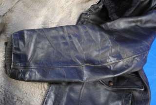   Leather Redwood Sportswear USA Insulated Bomber Jacket Coat  