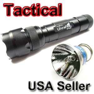 Tactical Xenon Flashlight Torch Lamp 6V bulb 1 mode Ultrafire 502B 
