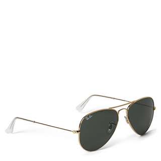 Aviator metal frame sunglasses   RAY BAN   Sunglasses   Accessories 