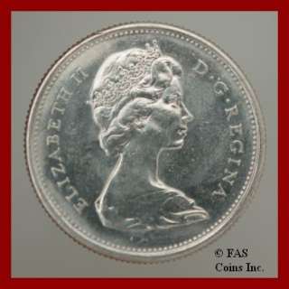 1977 BU Elizabeth II Canada Quarter 25 Cents Coin  