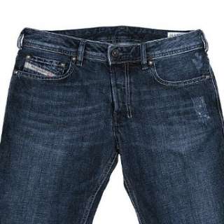 Diesel, Herren Jeans, Zathan 0R71S, darkblue used aged [6498]  