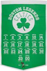 Boston Celtics Legends Dynasty Banner 
