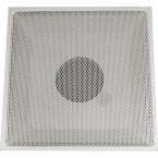 in. x 24 in. White Drop Ceiling T Bar Perforated Face Return Air Vent 