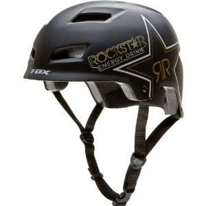 Fox BMX Helm Rockstar Transition Helm mattschwarz  Sport 