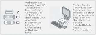 Apple Mac mini Desktop PC 1,42 GHz (G4, 256 MB RAM, 80 GB HDD, Combo 