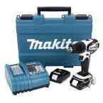 Makita Lithium ion Compact 1/2 in. 18 Volt Cordless Drill Kit