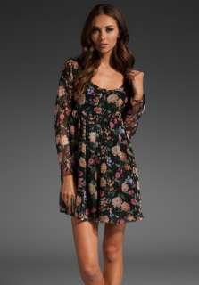 MINKPINK Garden State Babydoll Dress in Floral Multi at Revolve 