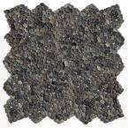   12 In.x12 In. Black Micro Pebbles Floor & Wall Tile (10 Sq. Ft/Case