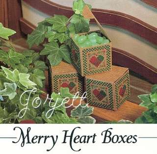 Merry Heart Boxes perf paper cross stitch pattern  