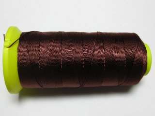 Brown Nylon Beading Thread Cord String 750Meter Spool  
