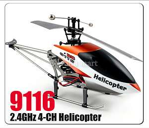 38cm Double Horse 9116 2.4GHz 4 Channel LCD Display RC Helicopter W 