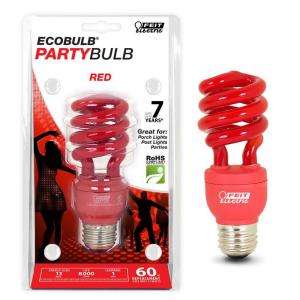 Feit Electric 13 Watt (60W) Red Twist CFL Bulb (12 Pack) BPESL13T/R/12 