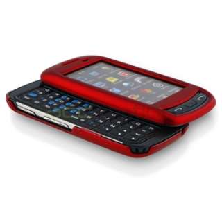 RED HARD CASE FOR AT&T SAMSUNG SGH A877 IMPRESSION  
