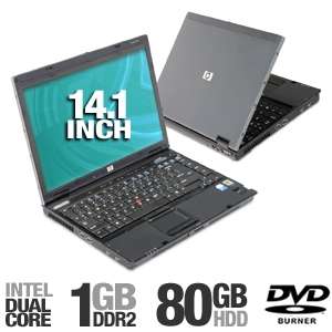 HP Compaq NC6400 Notebook PC   Intel Core Duo T2050 1.6GHz, 1GB DDR2 