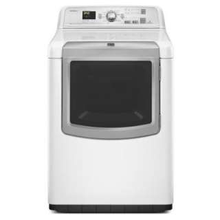   Bravos XL 7.3 Cu. Ft. Electric Steam Dryer in White at The Home Depot