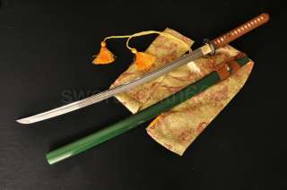   Steel Full Tang Blade Dragonfly Tsuba Japanese SWORD KATANA  