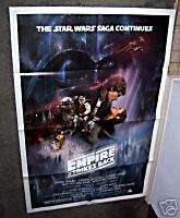THE EMPIRE STRIKES BACK original 1980 style A NSS one sheet movie 