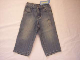 NWT Boys Gymboree blue jeans elastic 6 12 18 24 months  