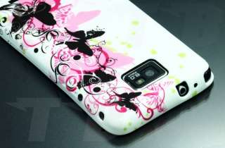   für Samsung Galaxy S2 i9100 Schmetterling Band Case/Tasche SII  