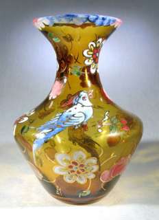 seltene Jugendstil Vase,GORDIOLA/ROYO handbem.,signiert  