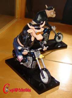 7765   COWGIRL on Motorcycle, Harley (CowParade) 1E/0073  
