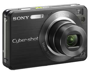 Sony Cybershot DSC W120B Digitalkamera (7 Megapixel, 4 fach opt. Zoom 