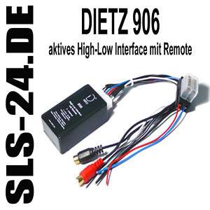   Converter Adapter Interface Remote Kabel Verstärker Dietz 906  