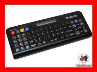 Samsung RMC QTD1 QWERTZ Remote Tastatur Fernbedienung Deutsche Version 