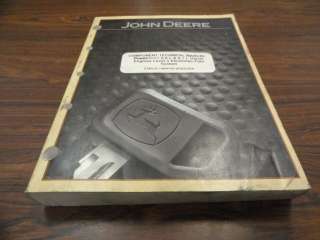 John Deere 6.8 8.1 Elec Fuel Syst Service Manual CTM134  