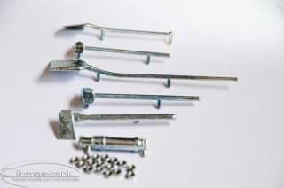 teiliges Set Werkzeuge aus Metall für den Tiger I. von Heng Long 