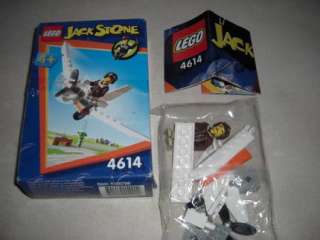 Lego 4614 Jack Stone  Flugzeug mit Pilot   4+ NEU in OVP in 