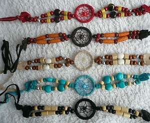 Dreamcatcher Dream Catcher Indian Tribal Bracelet Choker Wristband 