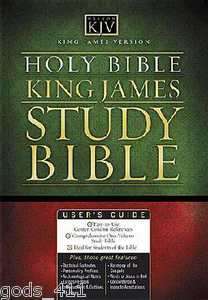 KJV Study Bible Royal Purple Bonded Leather Red Letter  