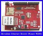   Ethernet Shield (Wiznet W5200)   EKitsZone UNO R3 or Arduino UNO R3