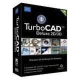 TurboCad Deluxe 15 2D and 3D Precision Design New PC  