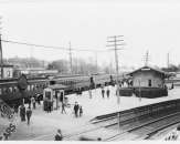 early 1900s photo Long Island Rail Road Station, L  