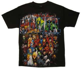 Marvel Group Shot   Marvel Comics T shirt  