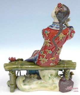  Porcelain Figurine   A Perfect Master collection of Oriental Beauty