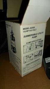  Submersible Utility Pump Sump Pump 40003 1380 GPH  