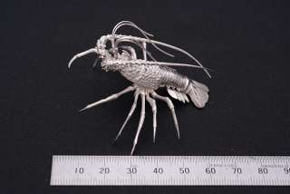 Silver Sterling 925 Charm Miniature Japanese Lobster  
