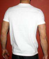 NEW HOLLISTER HCO MUSCLE SLIM FIT T SHIRT WHITE RED BIRD MENS Sz L 