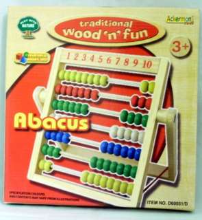 Traditional Wood N Fun Abacus  
