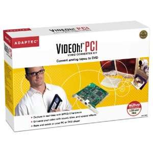  Adaptec 1980300 Video Converter PCI Card Kit Electronics