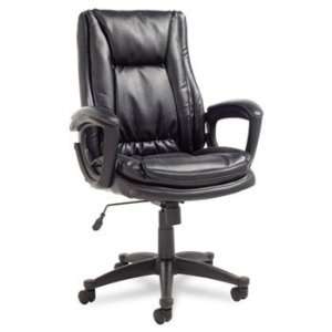  Alera® Clio High Back Swivel/Tilt Leather Chair CHAIR,HI 
