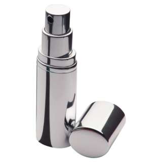 ANY MESSAGE ENGRAVED FREE SILVER PERFUME SPRAY BOTTLE  